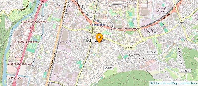 localisation de l'entreprise CEGAJEM à ECHIROLLES