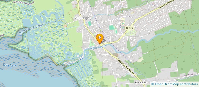 localisation de l'entreprise CEGALUGO  AUDENGE