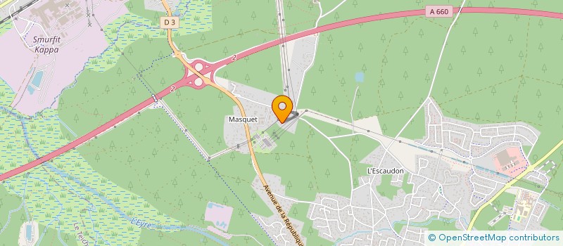 localisation de l'entreprise CEGAMA à MIOS