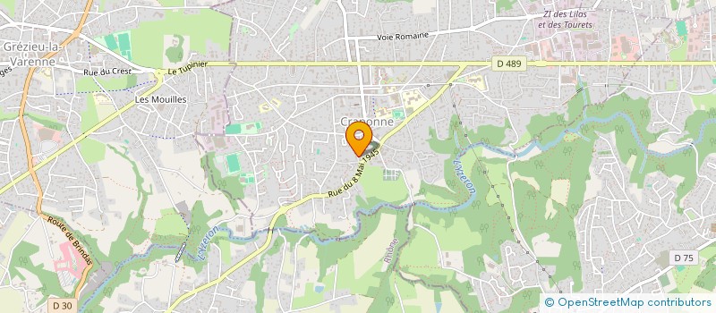 localisation de l'entreprise CEGASI  SAINT-GENIS-LES-OLLIERES