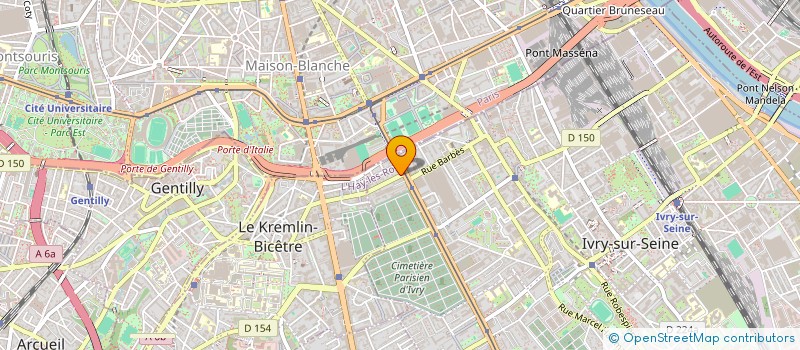 localisation de l'entreprise CEGAT  PARIS