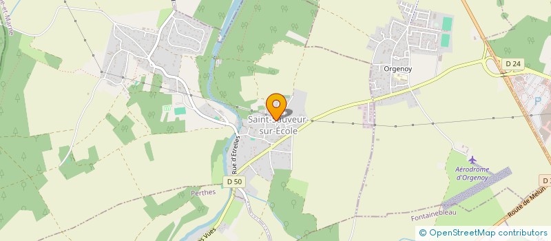 localisation de l'entreprise CEGAVE  SAINT-SAUVEUR-SUR-ECOLE