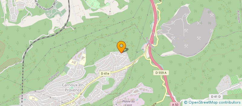 localisation de l'entreprise CEGE à CARNOUX EN PROVENCE