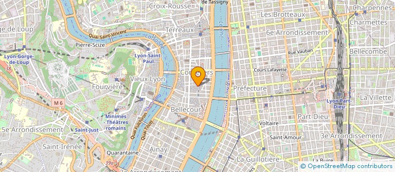 localisation de l'entreprise CEGE MANAGEMENT SA  LYON