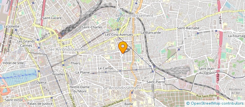 localisation de l'entreprise CEGEC SA à MARSEILLE
