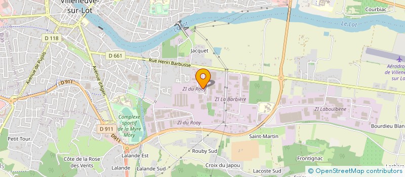 localisation de l'entreprise CEGEFEL à VILLENEUVE-SUR-LOT
