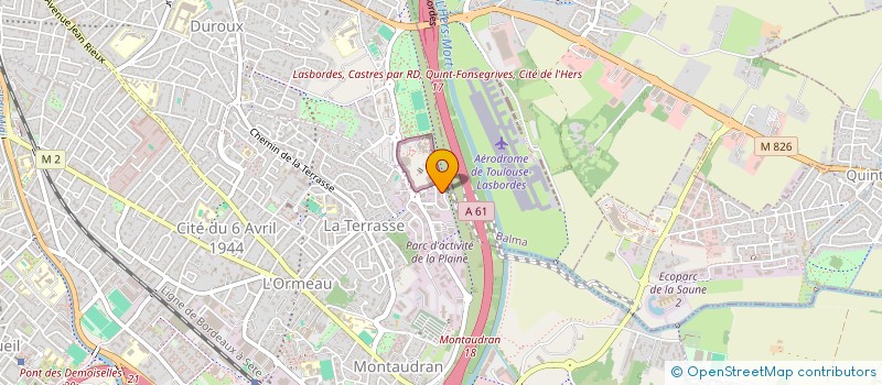 localisation de l'entreprise CEGELEC POSTES HTB à TOULOUSE