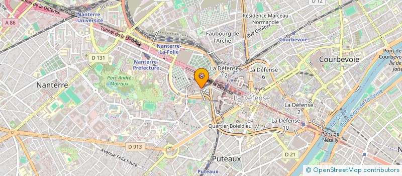 localisation de l'entreprise CEGELEC PROJETS ESPACE & HYDROGENE à SAINT-DENIS