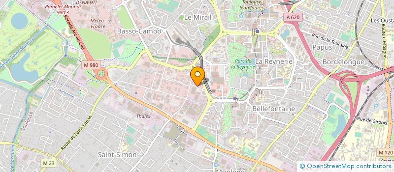localisation de l'entreprise CEGELEC RENEWABLE ENERGIES à TOULOUSE