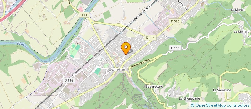 localisation de l'entreprise CEGELOVEMI  DOMENE