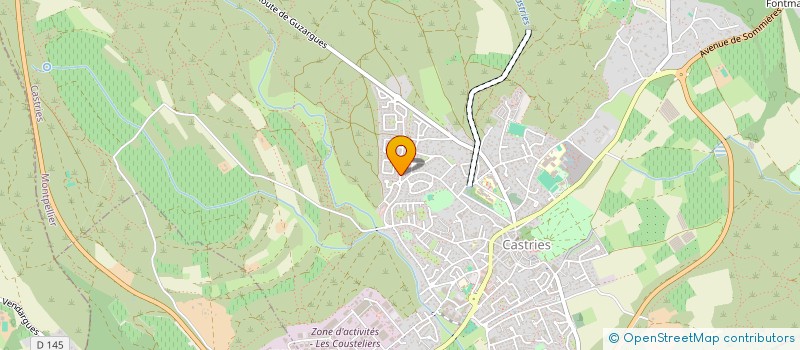 localisation de l'entreprise CEGEO HOLDING  CASTRIES