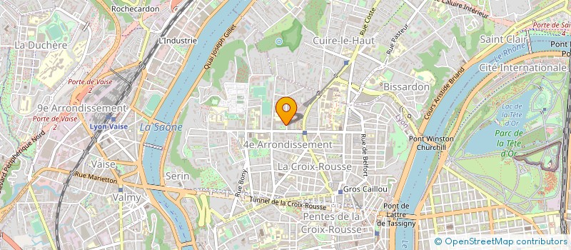 localisation de l'entreprise CEGEOR CREATIONS à LYON