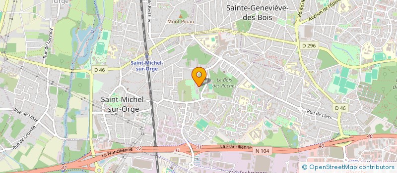 localisation de l'entreprise CEGER NETTOYAGE à SAINT-MICHEL-SUR-ORGE