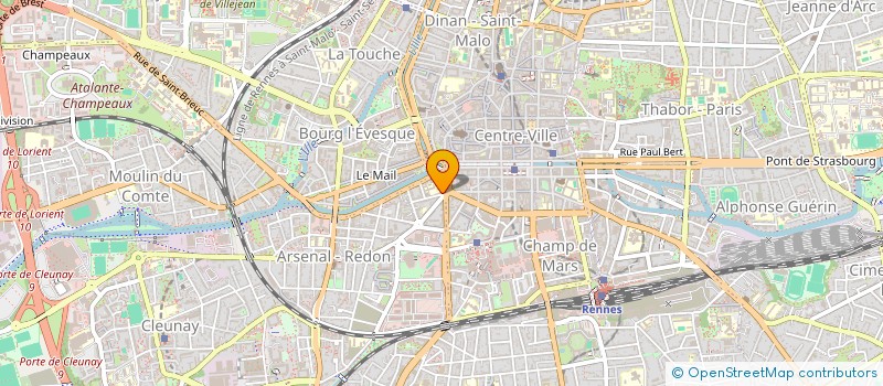 localisation de l'entreprise CEGERES  RENNES