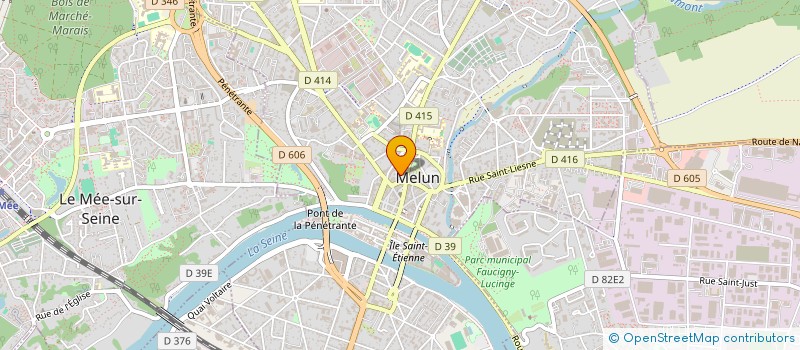 localisation de l'entreprise CEGI DEVELOPPEMENT à MELUN