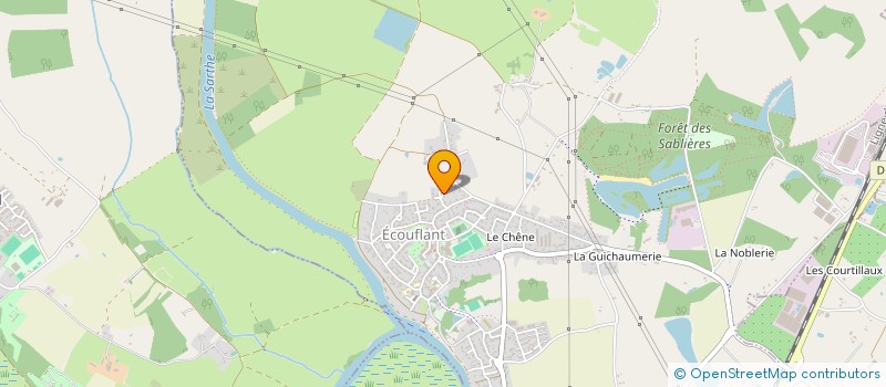 localisation de l'entreprise CEGID  ECOUFLANT