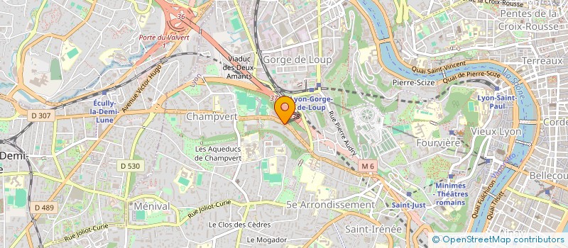 localisation de l'entreprise CEGID NOUVELLES TECHNOLOGIES à LYON
