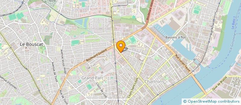 localisation de l'entreprise CEGILO  BORDEAUX