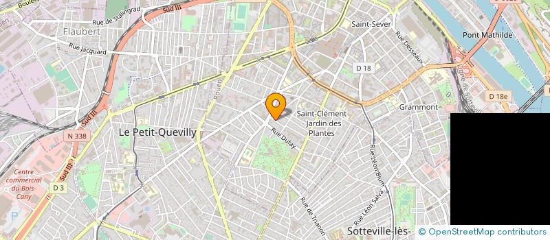 localisation de l'entreprise CEGIPE à ROUEN