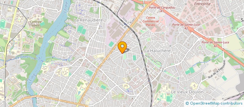 localisation de l'entreprise CEGO TRANSPORTS  NANTES