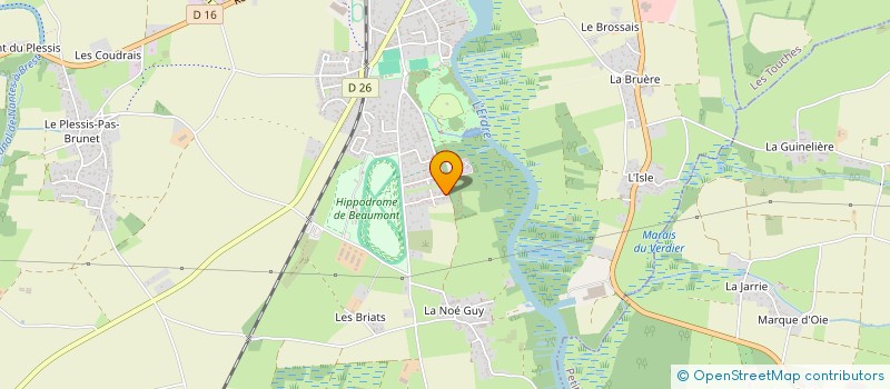 localisation de l'entreprise CEGOUSTGUER  NORT-SUR-ERDRE