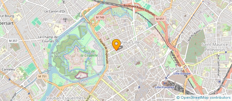 localisation de l'entreprise CEGUI ANZIN à LILLE