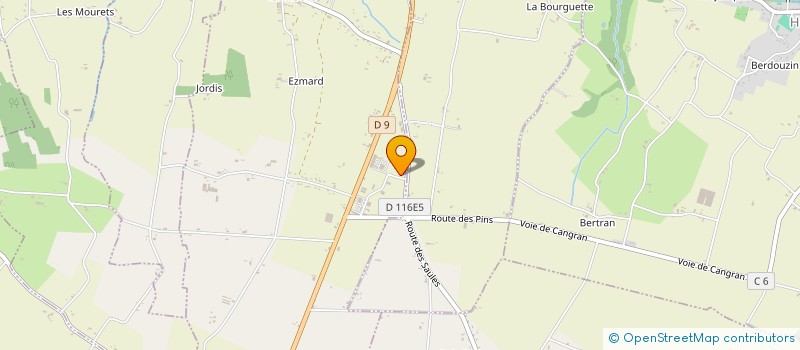 localisation de l'entreprise CEH  LOUPIAC-DE-LA-REOLE