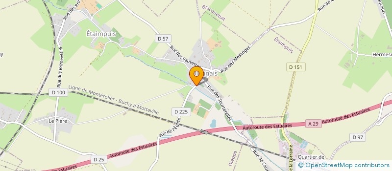 localisation de l'entreprise CEHERA  ETAIMPUIS