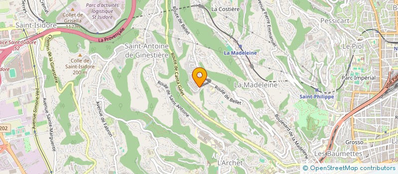 localisation de l'entreprise CEHJ INVEST à NICE