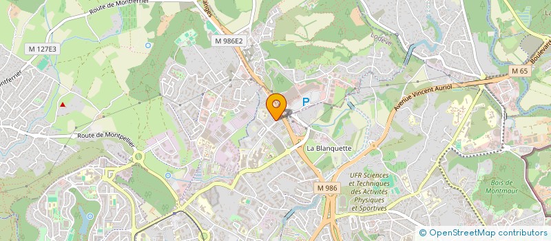 localisation de l'entreprise CEI à MONTPELLIER