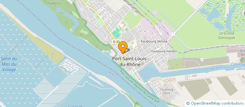 localisation de l'entreprise CEI FORMATION à PORT-SAINT-LOUIS-DU-RHONE