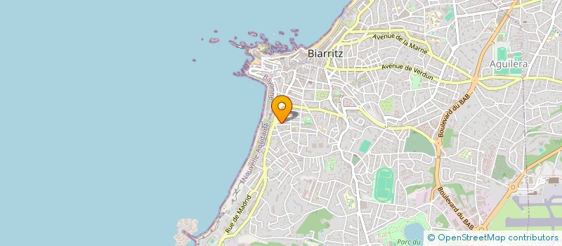 localisation de l'entreprise CEI2T à BIARRITZ