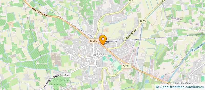 localisation de l'entreprise CEILLESSE HOLDING  SARRIANS