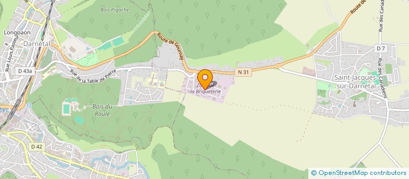 localisation de l'entreprise CEINET HP à SAINT-JACQUES-SUR-DARNETAL