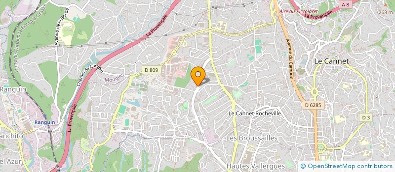localisation de l'entreprise CEIP à LE CANNET