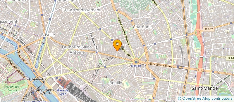 localisation de l'entreprise CEIRO SAS  PARIS