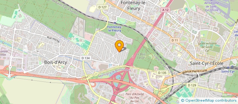localisation de l'entreprise CEIS à BOIS-D'ARCY