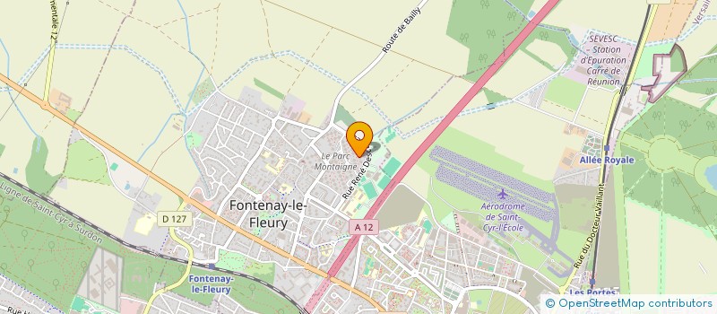 localisation de l'entreprise CEJ à FONTENAY-LE-FLEURY
