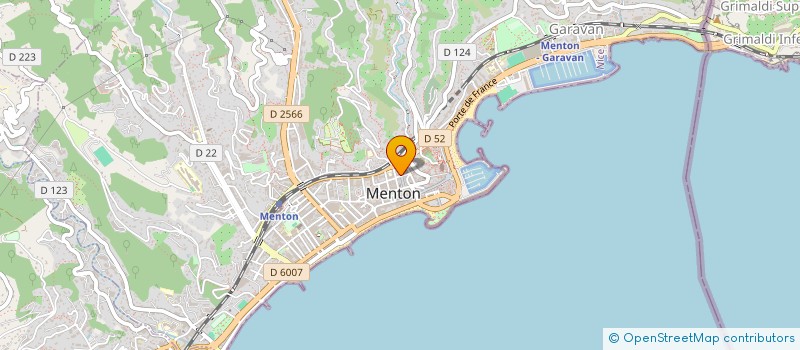 localisation de l'entreprise CEJ à MENTON