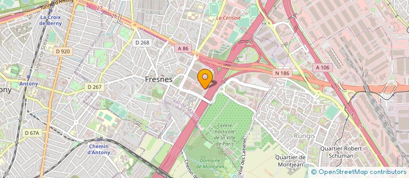 localisation de l'entreprise CEJEPA  FRESNES