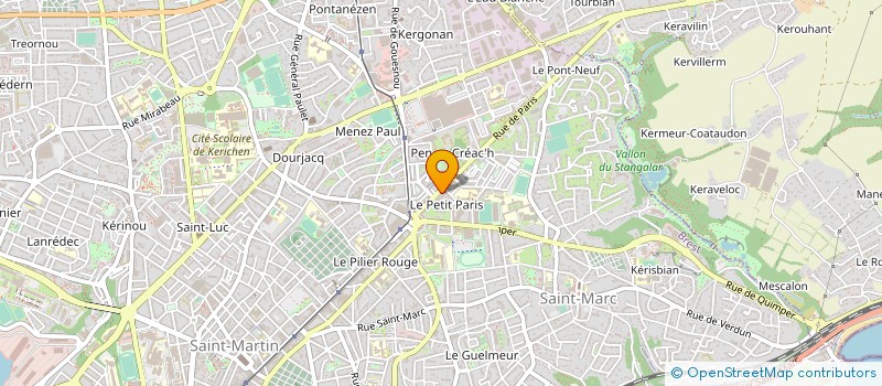 localisation de l'entreprise CEJEZ GARAGE à BREST