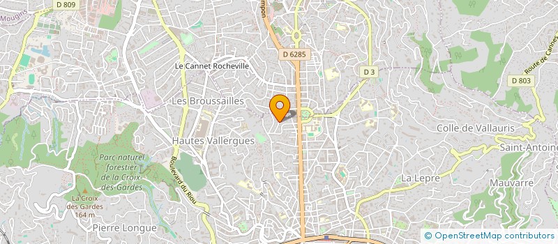 localisation de l'entreprise CEJI  CANNES