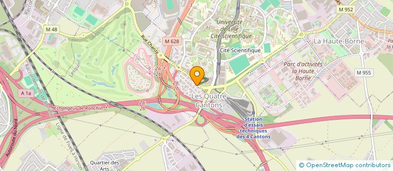 localisation de l'entreprise CEJIREL à LEZENNES