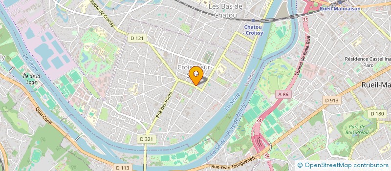 localisation de l'entreprise CEJOLU  CROISSY-SUR-SEINE