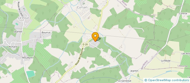 localisation de l'entreprise CEJULUVIO IMMO  CURSAN