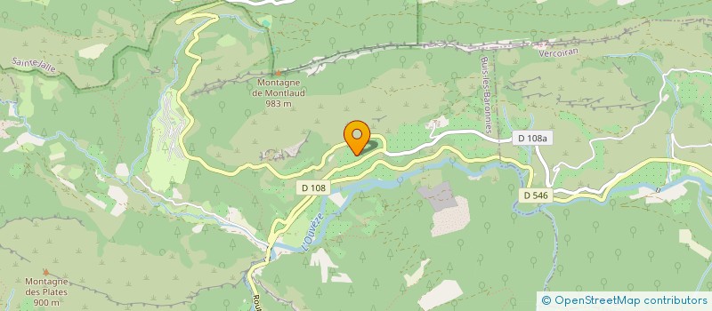 localisation de l'entreprise CEJUPARK à BUIS-LES-BARONNIES