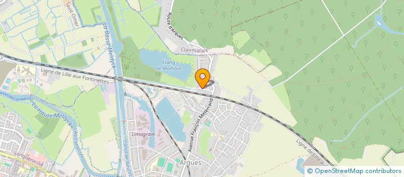 localisation de l'entreprise CEJURU  ARQUES