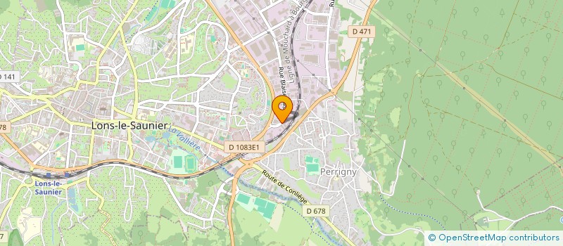 localisation de l'entreprise CEKA  LONS-LE-SAUNIER