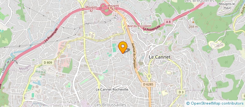 localisation de l'entreprise CEKEN à LE CANNET
