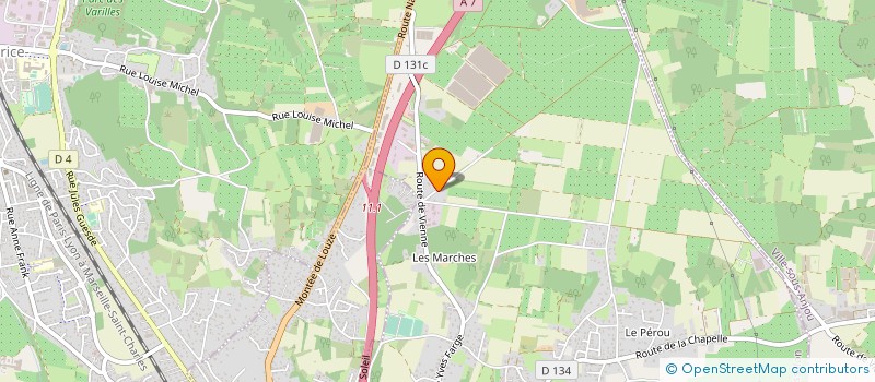 localisation de l'entreprise CEKIC CARRELAGE à ROUSSILLON